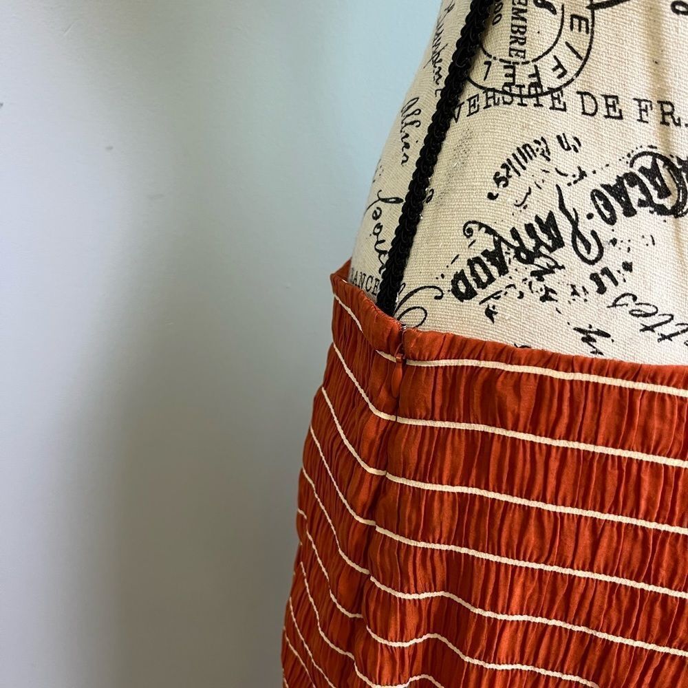 Scotch&Soda Ruffled striped skirt NWT Size XL - Picture 3 of 11